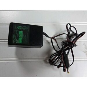 Genuine Sony AC Power Adapter 220-230V AC 6V DC 800ma - VGC (AC-MZ60A)